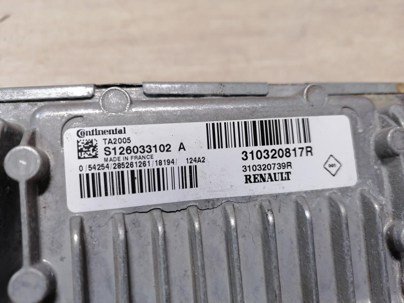 Sandero №15 блок управления коробкой эбу акпп деф