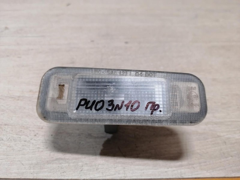 Rio 3 №10 плафон подсветки номера правый