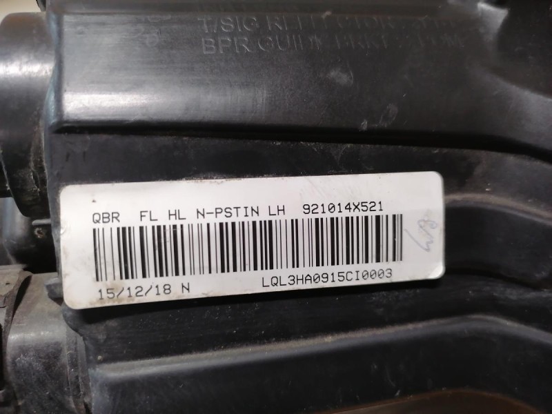 Rio 3 №10 фара левая линза деф