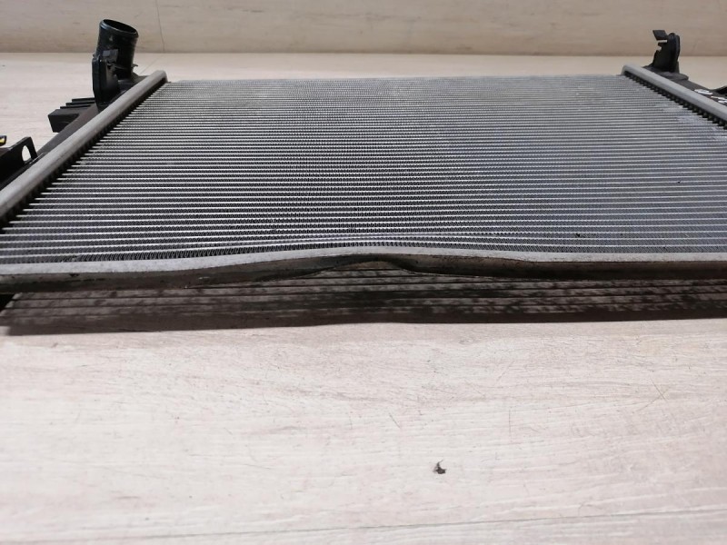Rio 3 №10 радиатор охлаждения двигателя деф