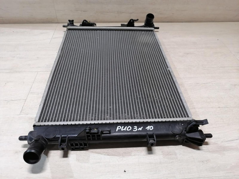 Rio 3 №10 радиатор охлаждения двигателя деф