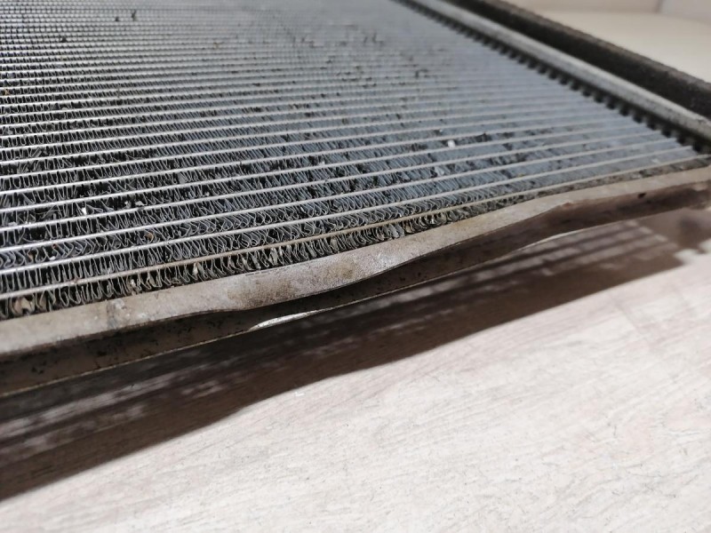 Rio 3 №10 радиатор охлаждения двигателя деф