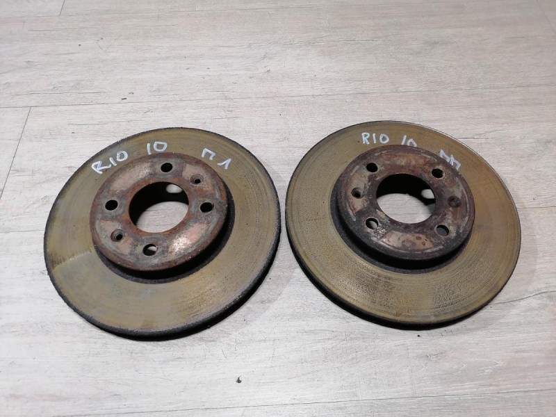 Rio 3 №10 диск тормозной передний к-кт