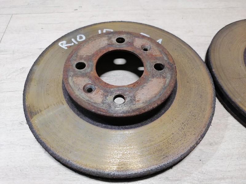 Rio 3 №10 диск тормозной передний к-кт