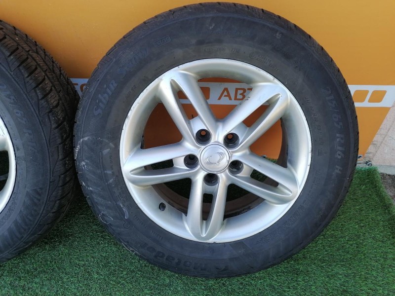 Actyon П колеса R16 диск литой шина липучка к-кт