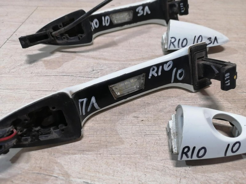 Rio 3 №10 ручка двери наружная 4шт с подсветкой к-кт
