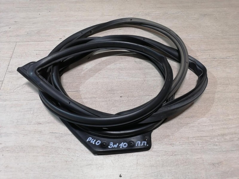Rio 3 №10 уплотнитель двери передний правый