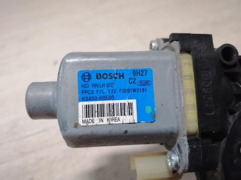 Solaris №5 моторчик стеклоподъемника задний левый