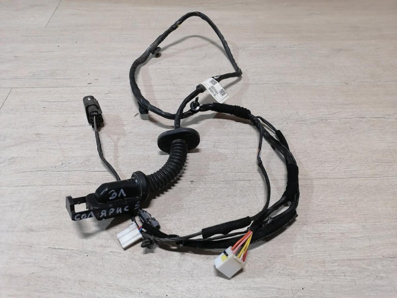 Solaris №5 проводка двери задняя левая