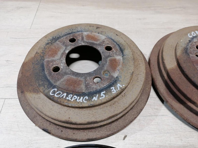 Solaris №5 барабан тормозной задний левый правый к-кт