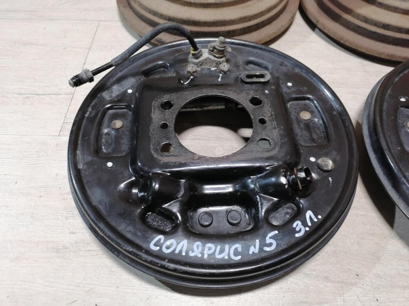 Solaris №5 барабан тормозной задний левый правый к-кт