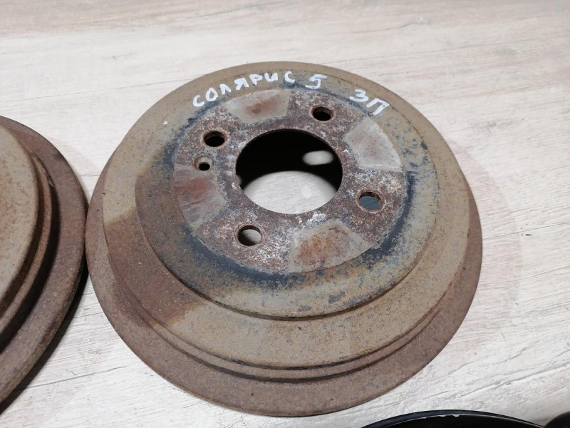 Solaris №5 барабан тормозной задний левый правый к-кт