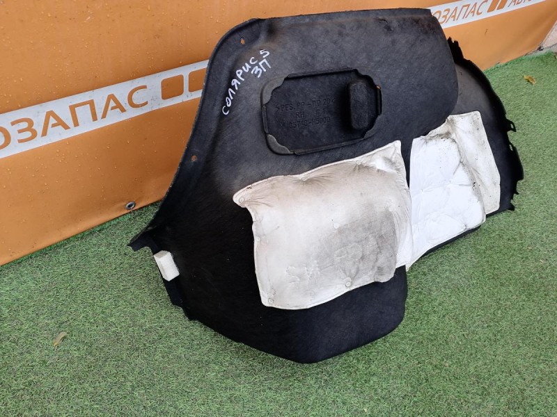 Solaris №5 обшивка багажника левая правая к-кт