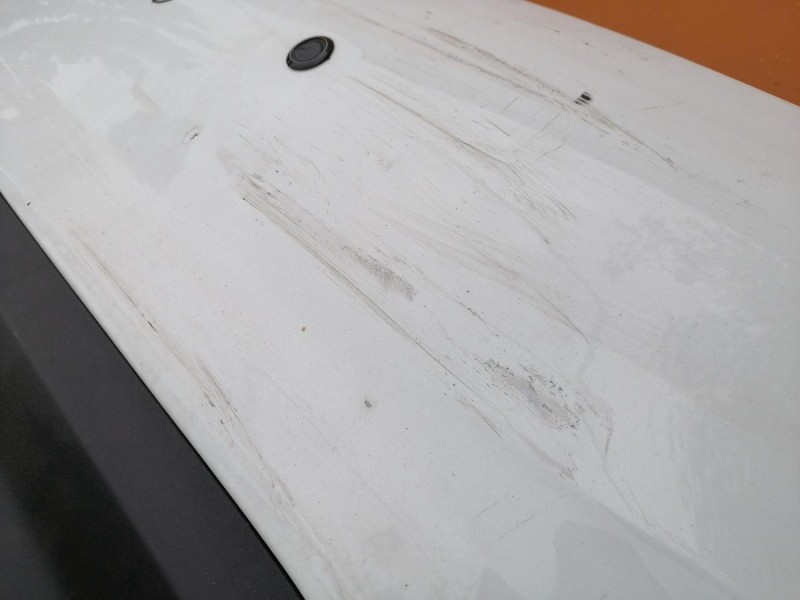 Solaris №5 бампер задний не ориг деф