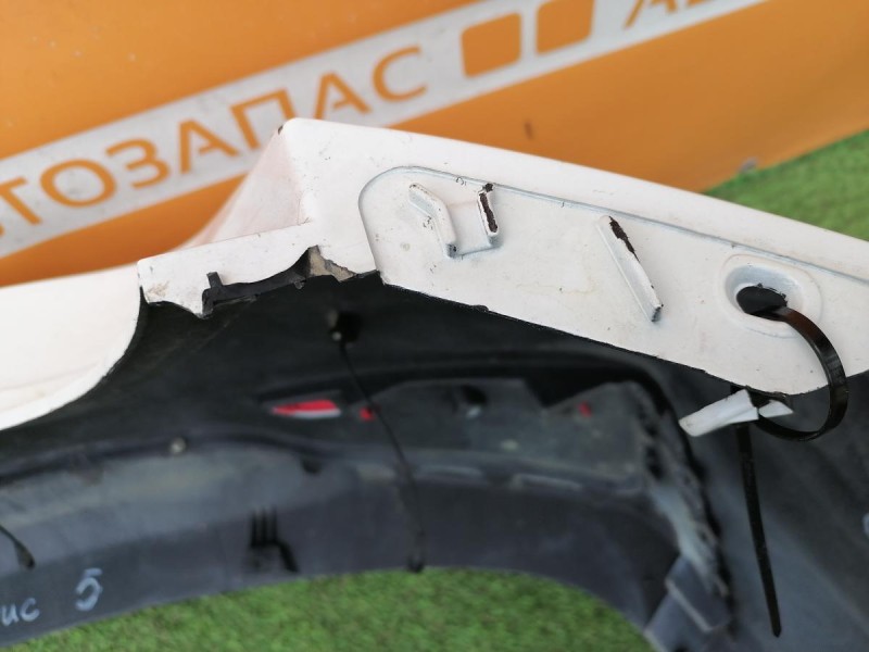Solaris №5 бампер задний не ориг деф