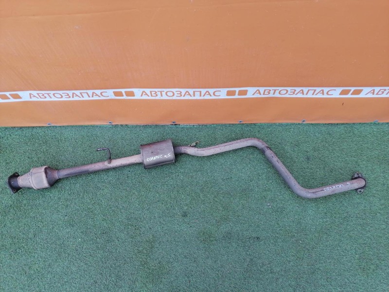 Solaris №5 глушитель средняя часть