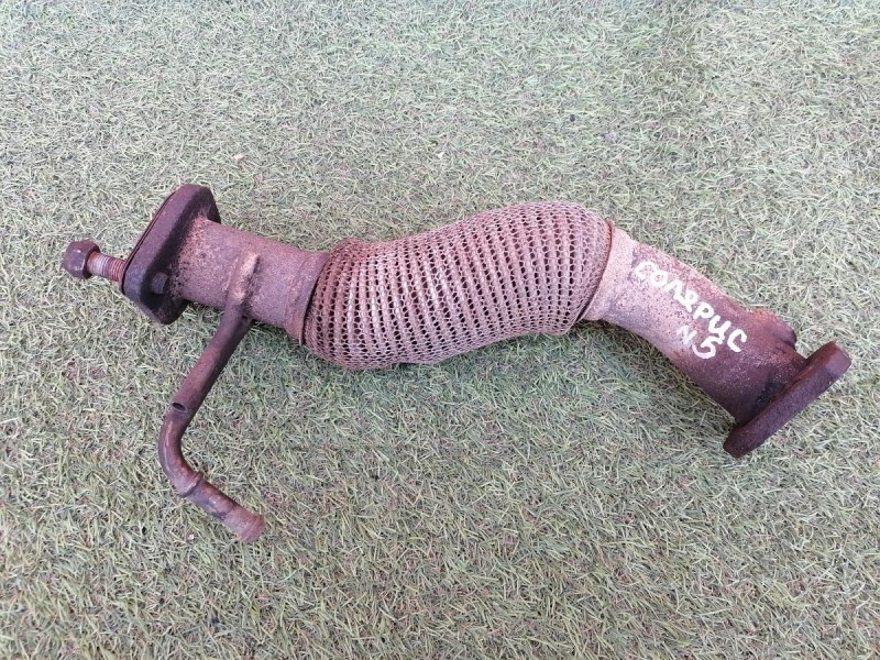 Solaris №5 глушитель гофра передняя часть