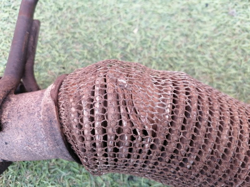 Solaris №5 глушитель гофра передняя часть