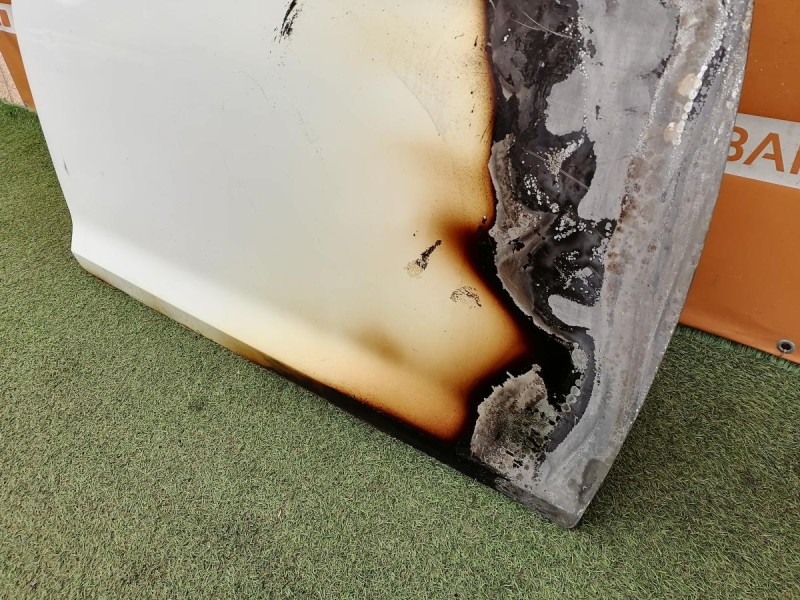 Solaris №5 дверь передняя правая деф