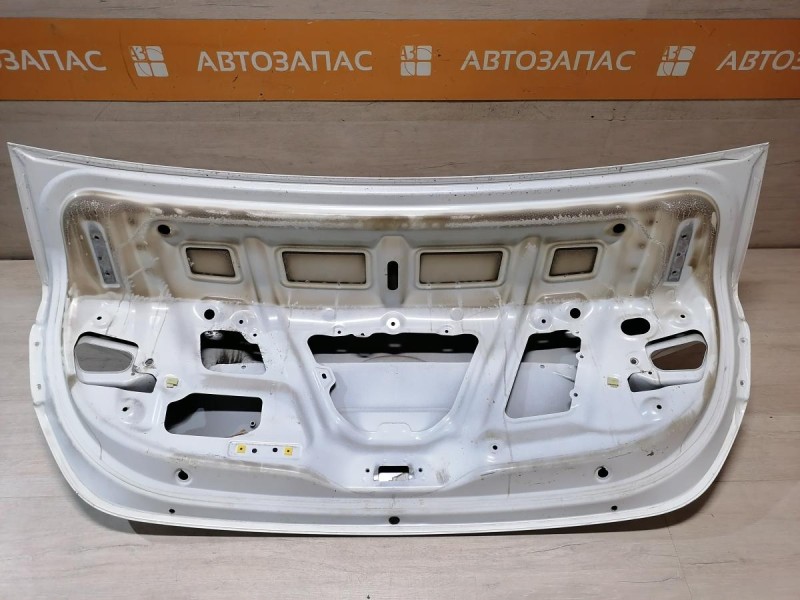 Solaris №5 крышка багажника деф