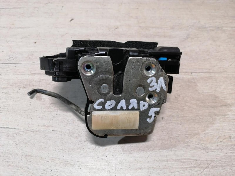 Solaris №5 замок двери задний левый