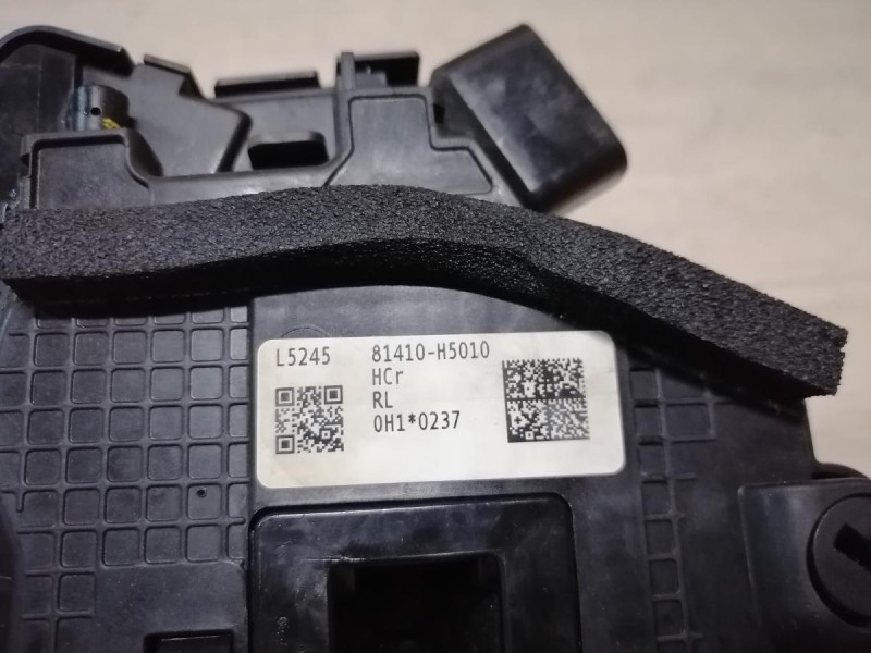 Solaris №5 замок двери задний левый