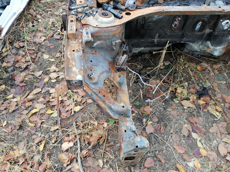 Solaris №5 лонжерон правый деф