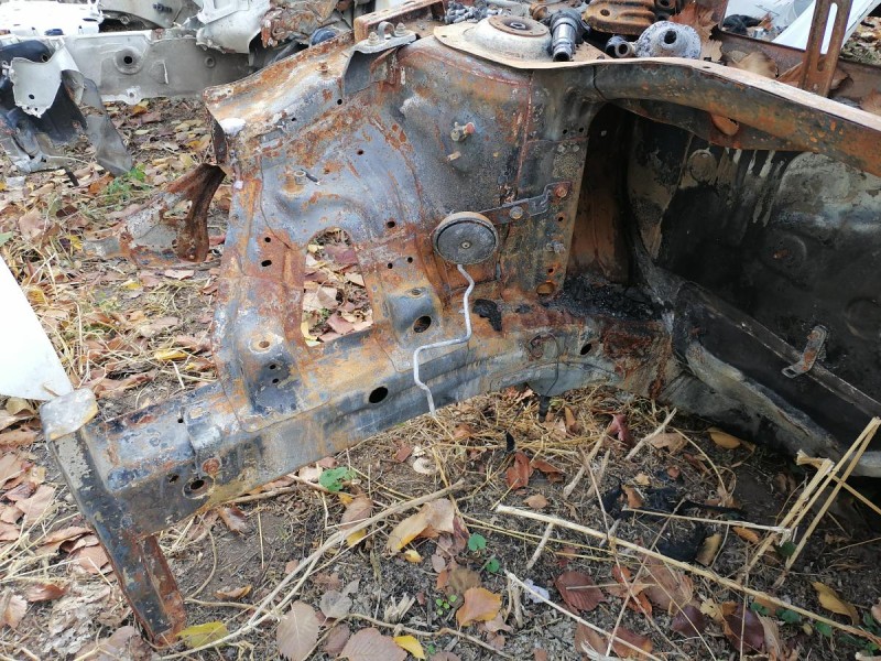 Solaris №5 лонжерон правый деф