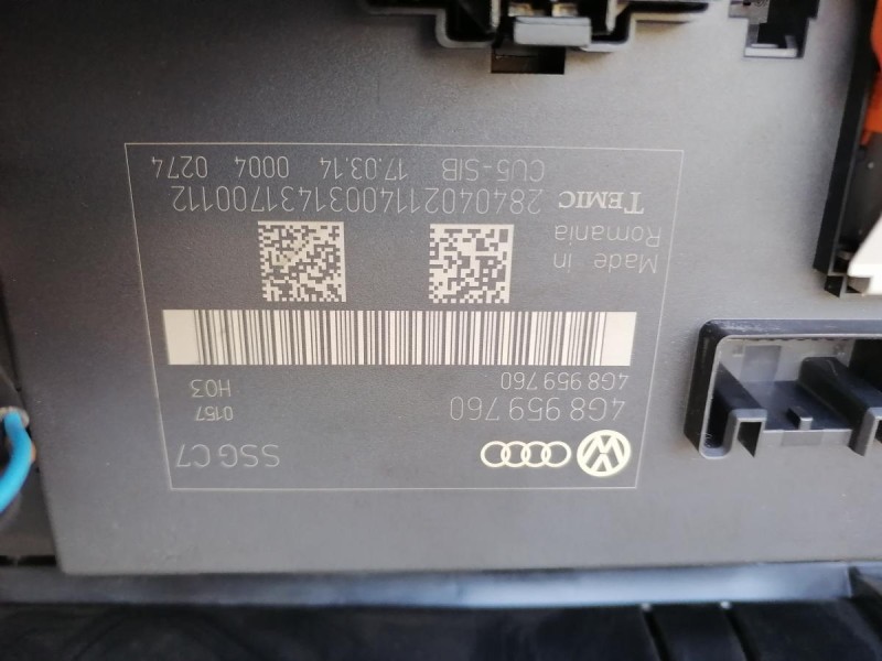 Audi A6 C7 сиденье переднее левое правое диван к-кт