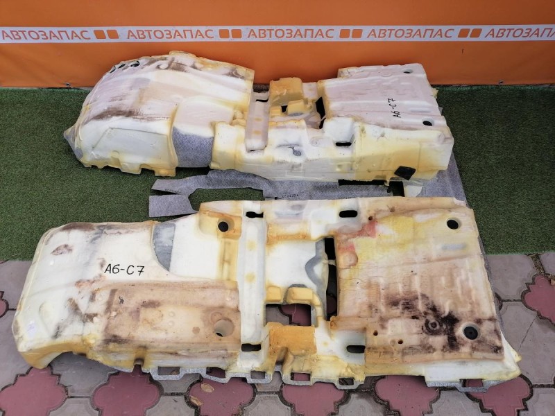 Audi A6 C7 пол салона ковролин