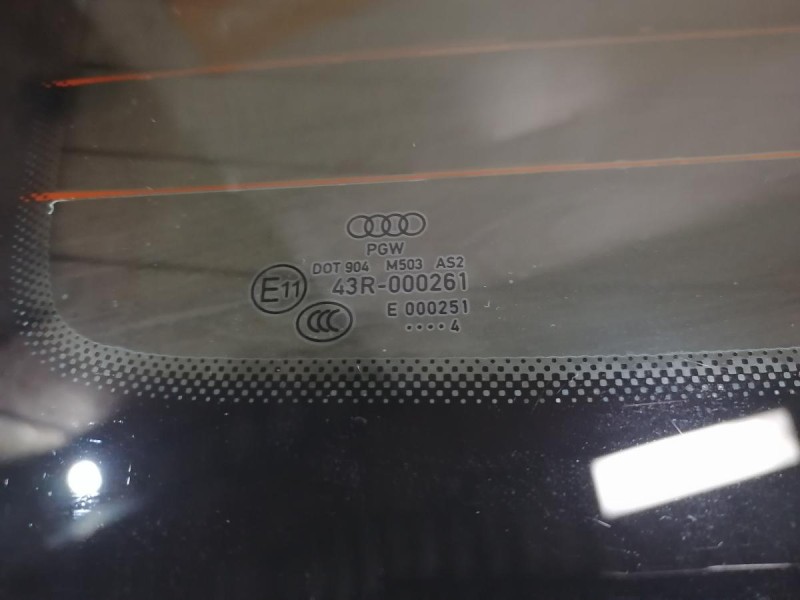 Audi A6 C7 стекло заднее 2014