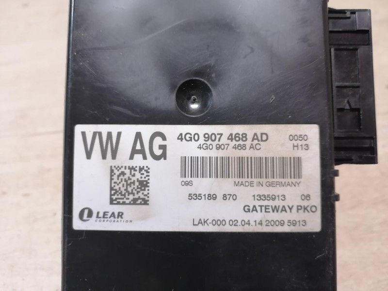 Audi A6 C7 блок управления интерфейсом Gateway