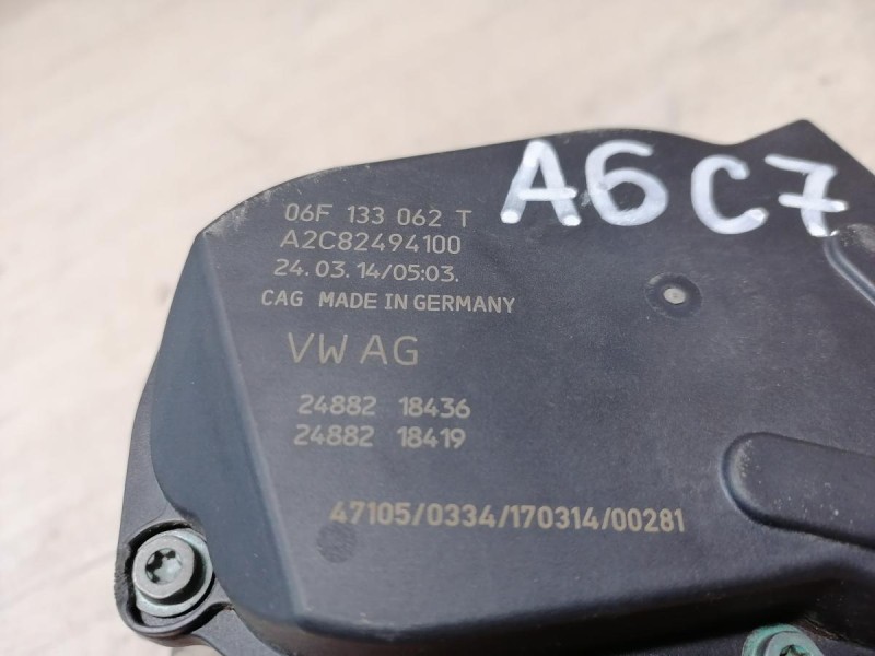 Audi A6 C7 дроссельная заслонка