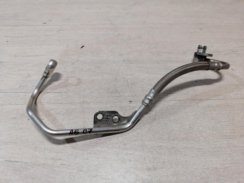 Audi A6 C7 трубка турбины масляная патрубок 06h778b