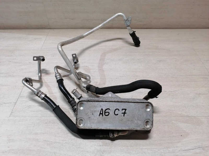 Audi A6 C7 радиатор охлаждения коробки акпп теплообменник