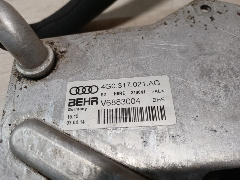 Audi A6 C7 радиатор охлаждения коробки акпп теплообменник