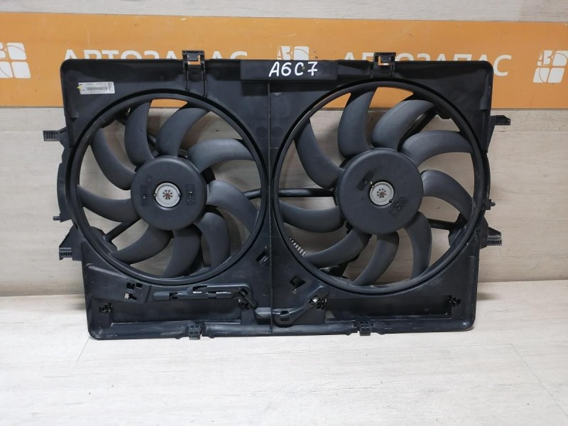 Audi A6 C7 диффузор вентилятор охлаждения резистор