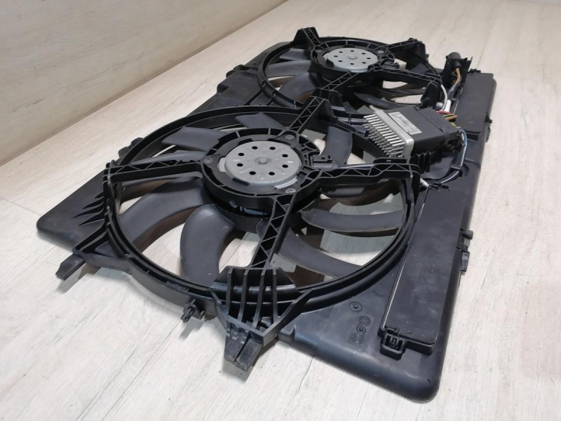 Audi A6 C7 диффузор вентилятор охлаждения резистор