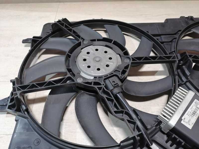 Audi A6 C7 диффузор вентилятор охлаждения резистор