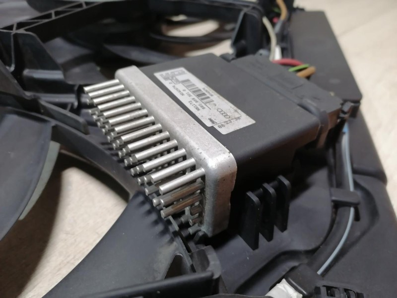 Audi A6 C7 диффузор вентилятор охлаждения резистор