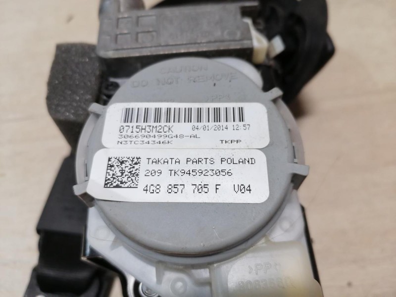 Audi A6 C7 ремень безопасности передний левый стрел