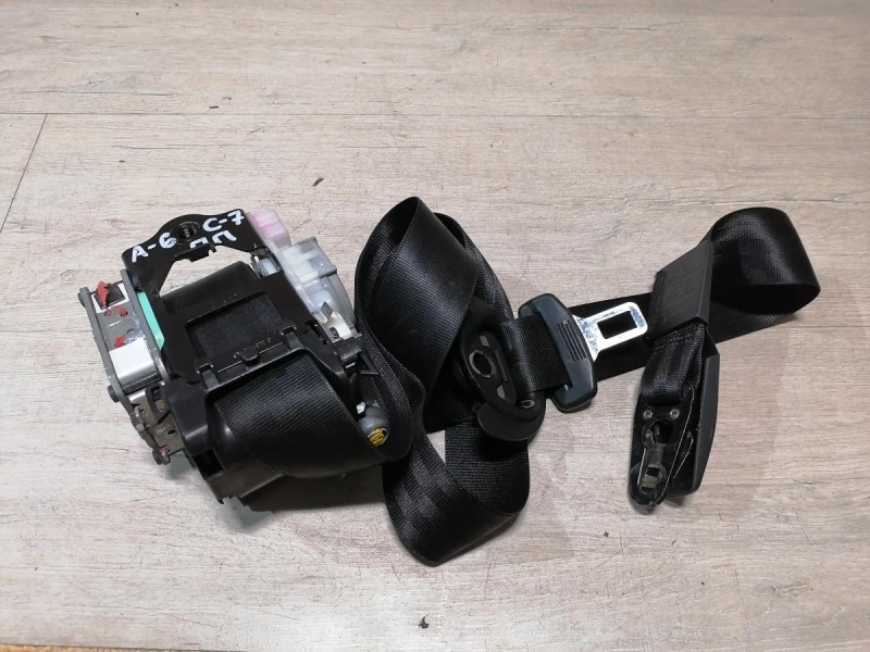 Audi A6 C7 ремень безопасности передний правый стрел