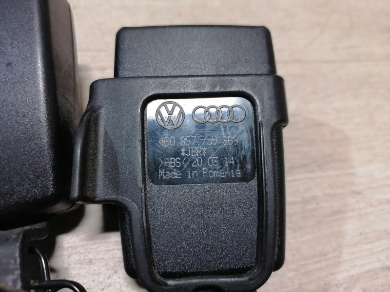 Audi A6 C7 замок ремня безопасности задний левый двойной