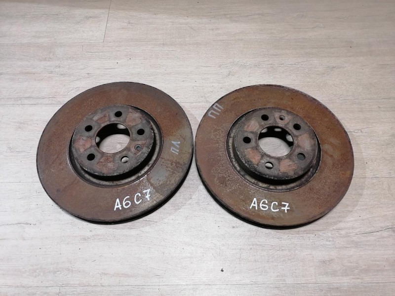 Audi A6 C7 диск тормозной передний к-кт