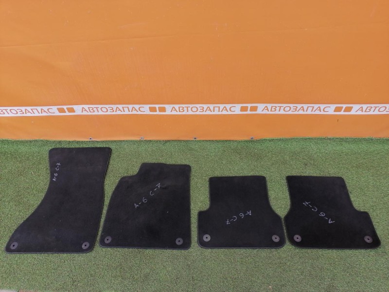 Audi A6 C7 коврик салона к-кт