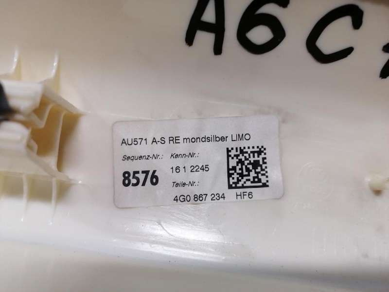 Audi A6 C7 обшивка передней стойки верхняя правая