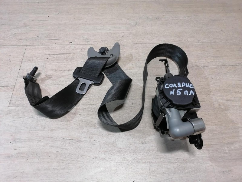 Solaris №5 ремень базопасности передний левый правый