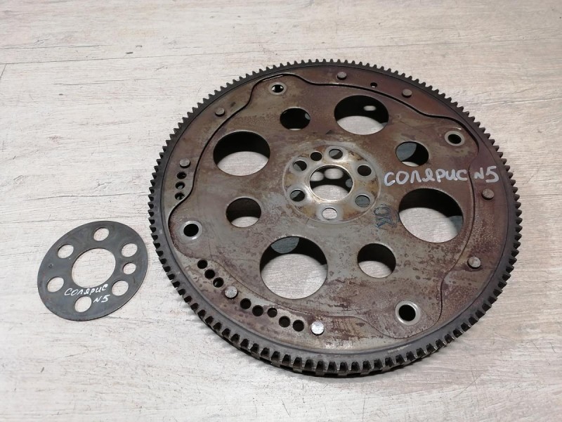 Solaris №5 маховик акпп автомат