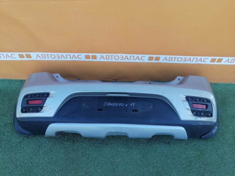 Sandero №17 бампер задний деф