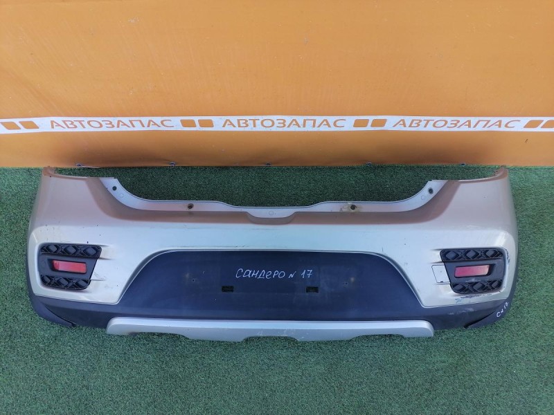 Sandero №17 бампер задний деф